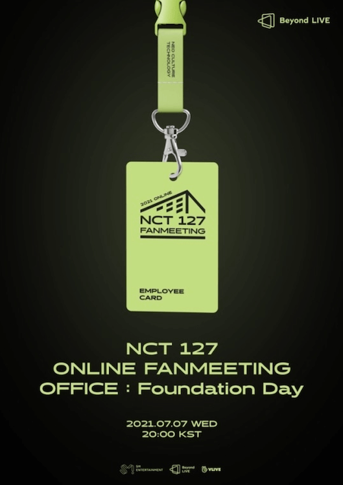 NCT127 デビュー５周年を記念して7月7日にオンライン 